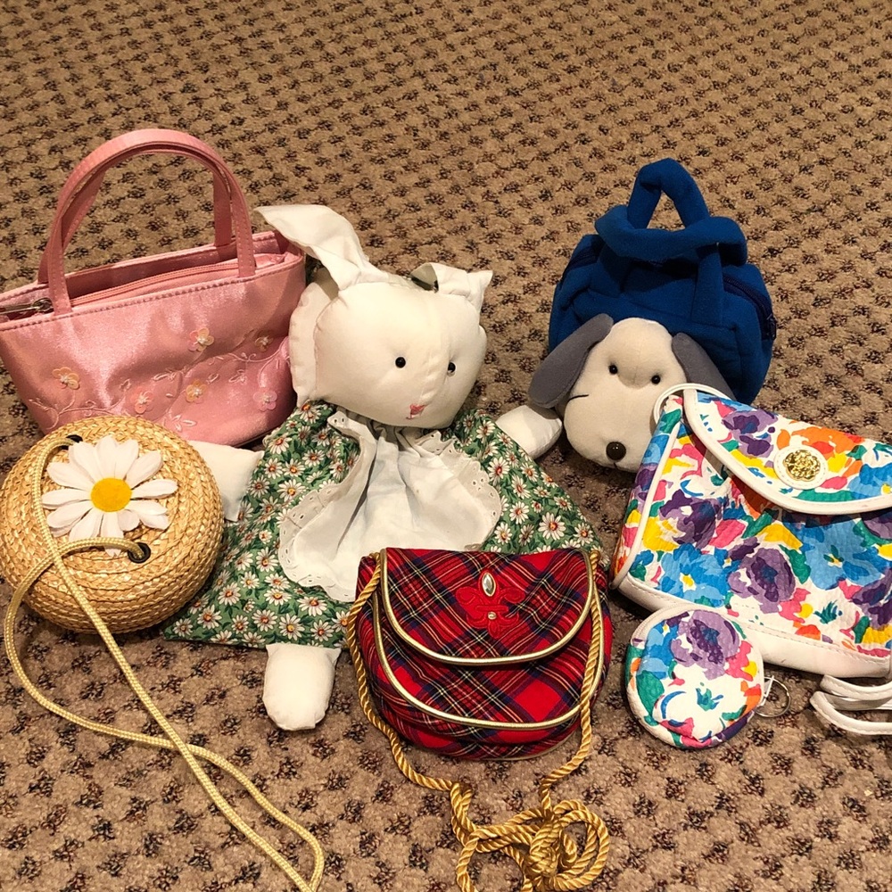 Vintage little girls purses